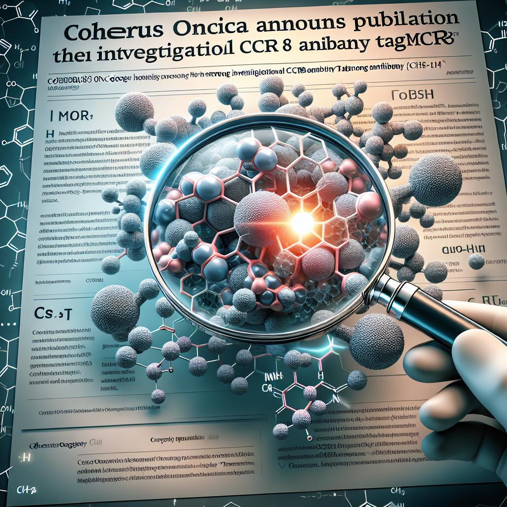 Coherus Publishes Strong Pharmacology of New CCR8 Antibody - Pharma ...